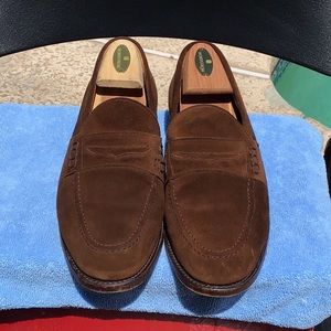 Sanders of England snuff suede 9/M Used conditions